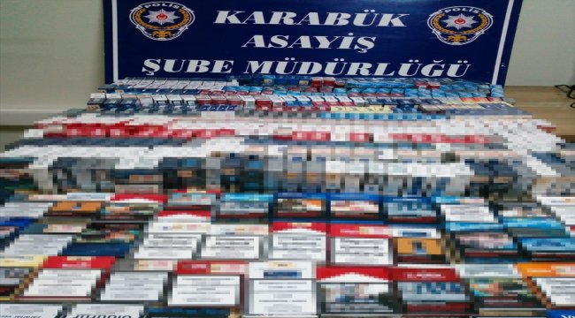 Karabük'teki hırsızlık operasyonu