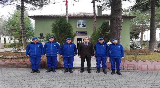 Kaymakam Demirkale'den Jandarmaya ziyaret