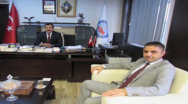 Kaymakam Koşal'a ziyaret