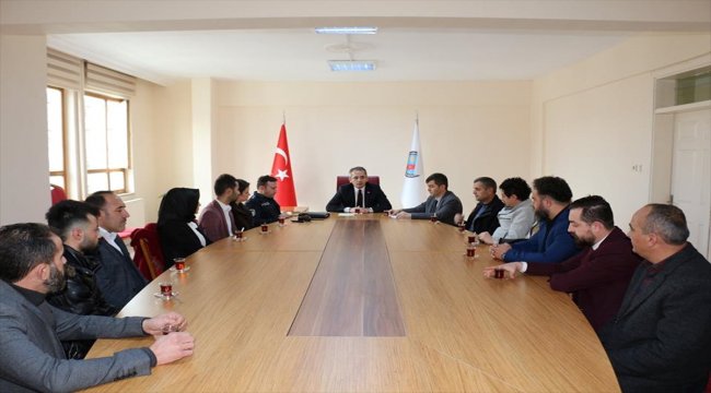 Kaymakam Pişkin, iş yeri temsilcileriyle bir araya geldi