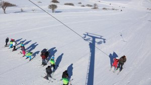 Kop Dağı'nda tatil yoğunluğu