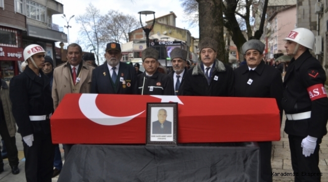 Kore gazisi Aksoy son yolculuğuna uğurlandı