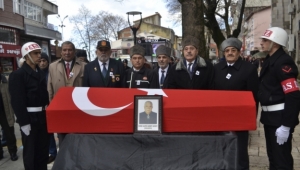Kore gazisi Aksoy son yolculuğuna uğurlandı