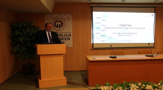 KTÜ'de TÜBİTAK Programları Bilgilendirme Etkinliği