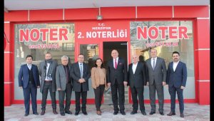 Merzifon'da 2. noter hizmet vermeye başladı