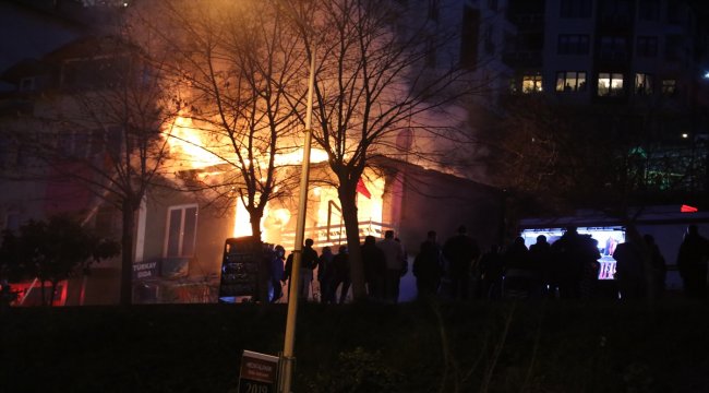 Ordu'da ev yangını