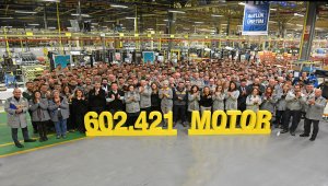 Oyak Renault'dan rekor motor üretimi