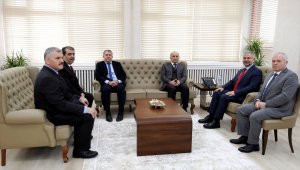 Rektör Şahin'e ziyaret
