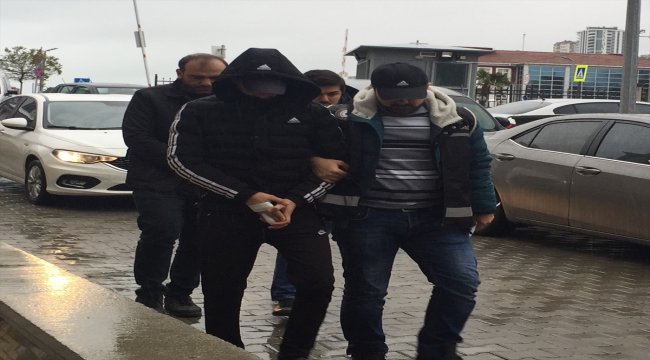 Samsun'da silah kaçakçılarına yönelik operasyonu