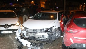 Samsun'da zincirleme trafik kazası: 4 yaralı