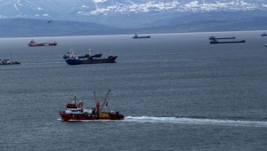 Sinop'ta deniz ulaşımına kötü hava engeli