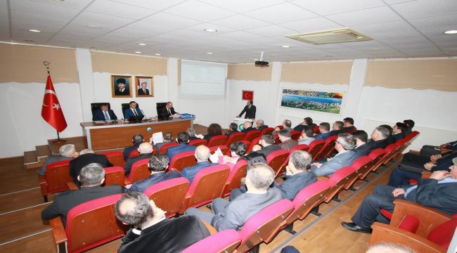 Sinop'ta İl Koordinasyon Kurulu toplantısı yapıldı