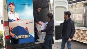 Sürat Kargo'dan köy okulları yardım gönderilerine destek