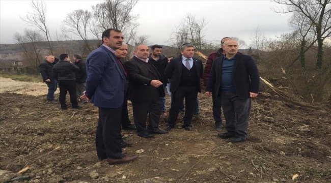 TOKİ Köprüsü alanında inceleme
