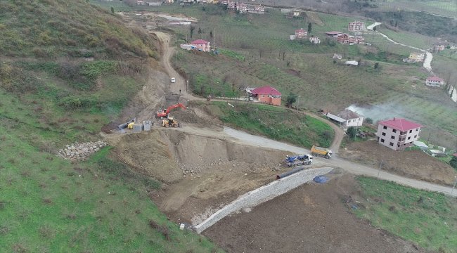 Trabzon'da içme suyu ve kanalizasyon çalışmaları