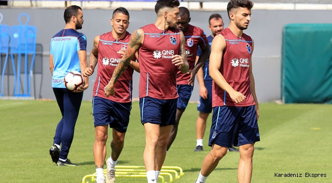 Trabzonspor'da MKE Ankaragücü maçı hazırlıkları devam ediyor 