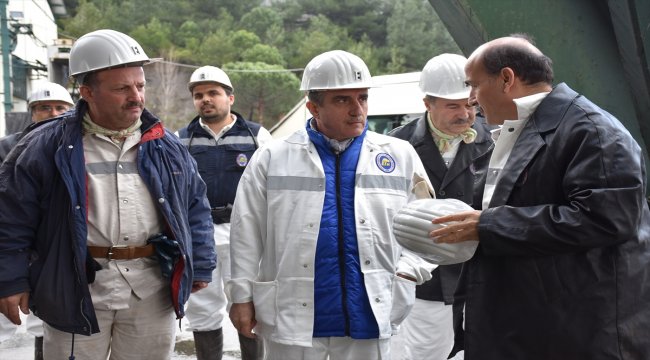 TTK Genel Müdürü Eroğlu'ndan Amasra'da inceleme