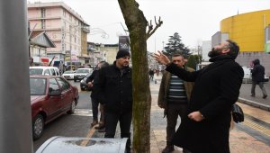 Üniversite öğrencileri şehir içi planlaması yapıyor