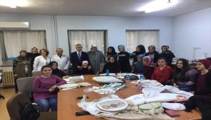 Vali Çeber'den El Sanatları Merkezine ziyaret