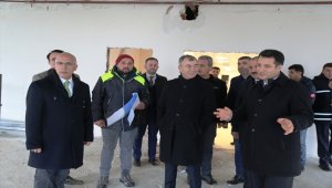 Vali Doruk, Hopa ilçesinde incelemelerde bulundu
