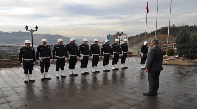 Vali Gürel'den kolluk kuvvetlerine ziyaret