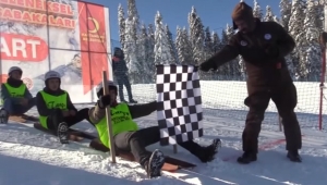 4. Ilgaz Dağı Geleneksel Kızak Yarışları