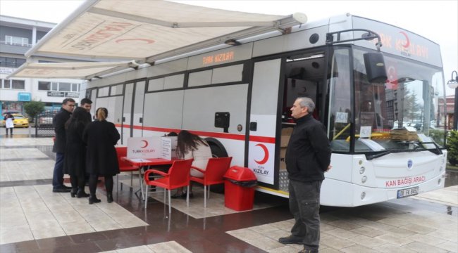 Adliye personelinden kan bağışı