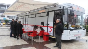 Adliye personelinden kan bağışı