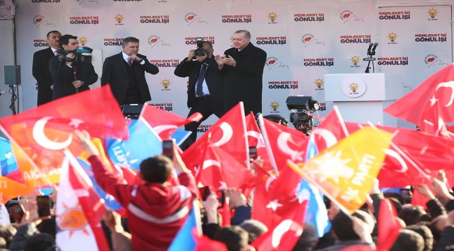 AK Parti'nin Çorum mitingi