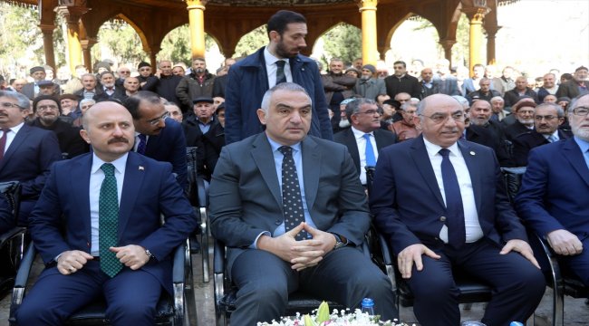 Amasya'da restorasyonu tamamlanan külliyenin açılış töreni
