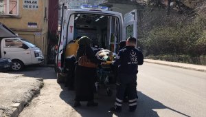 Asansör boşluğuna düşen kadın yaralandı