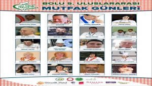 Aşçılar hünerlerini Bolu'da sergileyecek