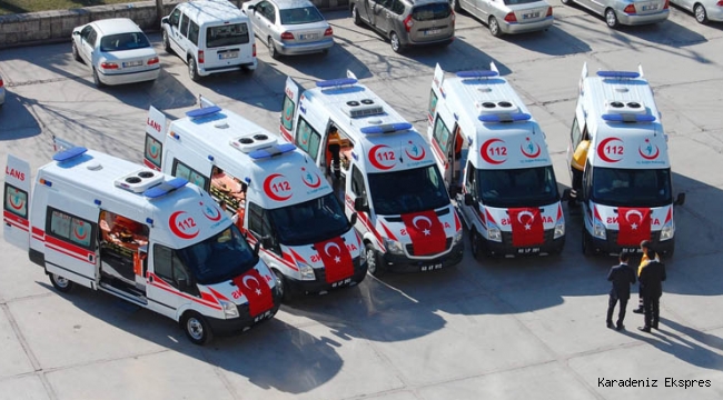 Bartın'a yeni ambulans tahsisi