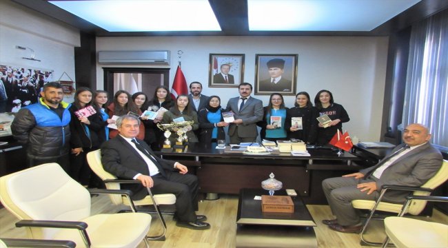 Başarılı sporculardan Kaymakam Koşal'a ziyaret
