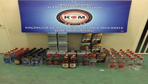 Bolu'da kaçak içki operasyonu