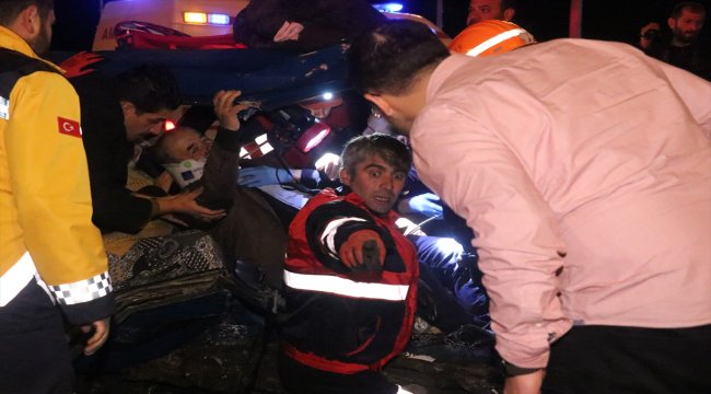 Bolu'da trafik kazası: 9 yaralı