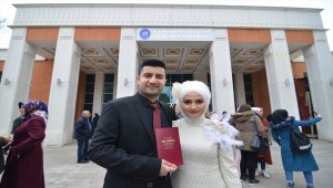 Çorum'da 14 Şubat'ta 14 nikah kıyıldı