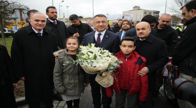 Cumhurbaşkanı Yardımcısı Oktay, Düzce'de