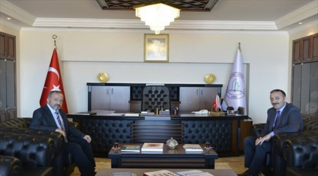 Emniyet Müdürü Turanlı'dan Rektör Çufalı'ya ziyaret