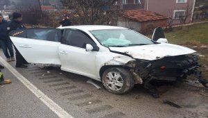 Eskipazar'da trafik kazası: 4 yaralı