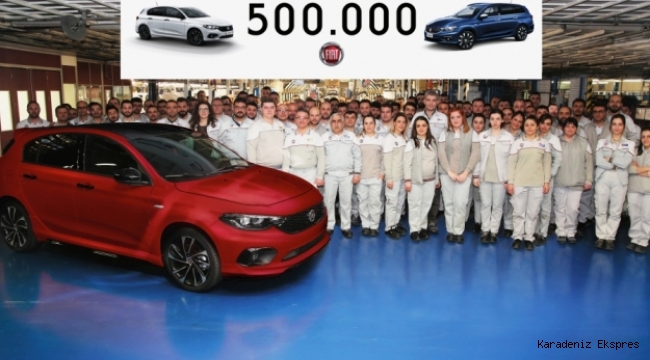 Fiat Egea üretimi 500 bin adede ulaştı