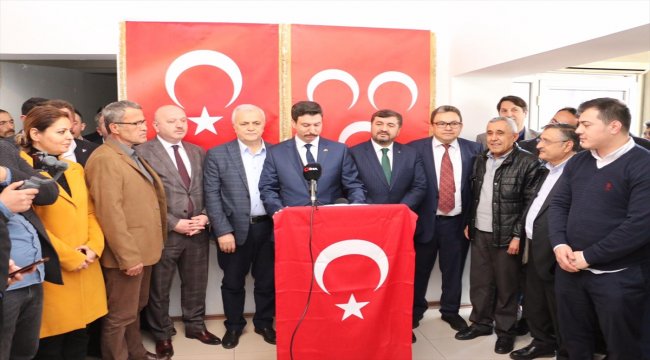 Giresun'da AK Parti'den MHP'ye ziyaret