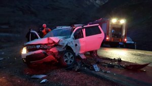Giresun'da trafik kazası: 6 yaralı