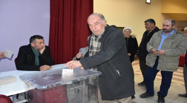 Gümüşhacıköy Ziraat Odası'nda başkanlık seçimi