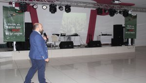 Havza'da çiftçilere bilgilendirme