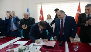 İl Özel İdaresi işçilerinin toplu sözleşme töreni