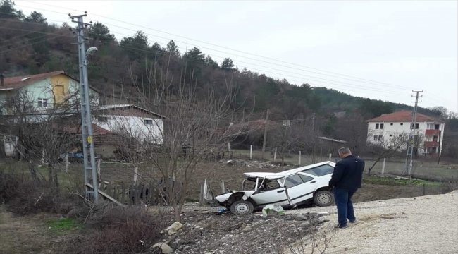 Kastamonu'da otomobil devrildi: 4 yaralı