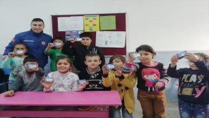 Kavak'ta öğrencilere trafik eğitimi