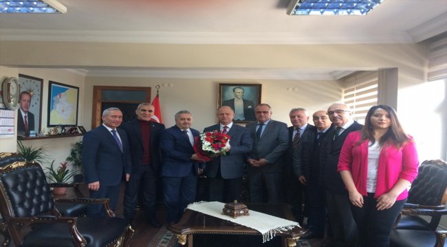 Kaymakam Çorumluoğlu'na ziyaret