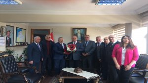 Kaymakam Çorumluoğlu'na ziyaret
